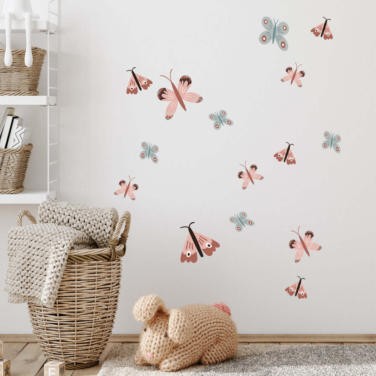 Väggdekor Fjärilar retro - Dekortorget