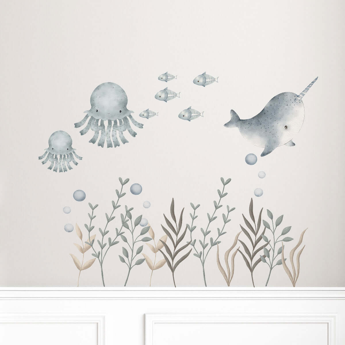 Väggdekor Sea life - Dekortorget