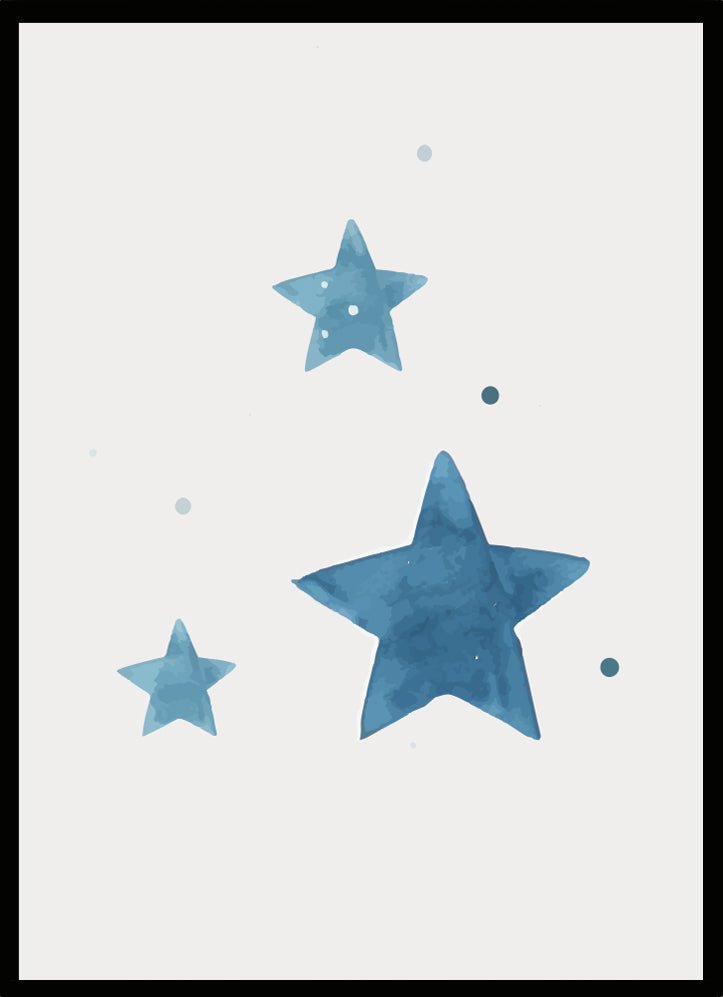 Poster Space Stars - Dekortorget