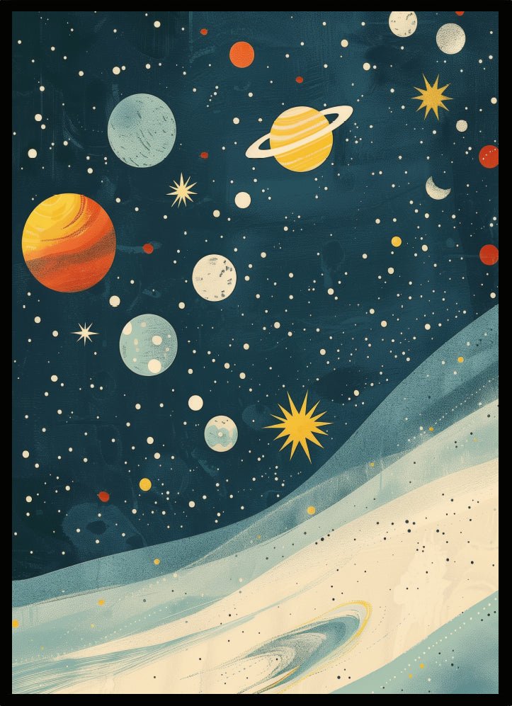Poster Planets - Dekortorget
