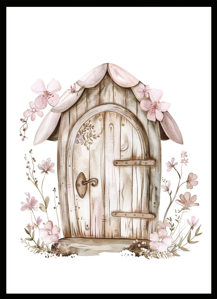 Poster Fairy house 2 - Dekortorget