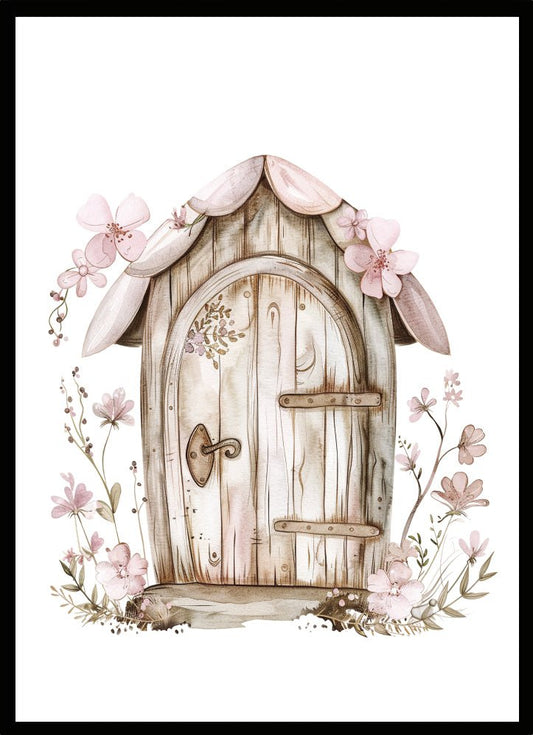 Poster Fairy house 2 - Dekortorget
