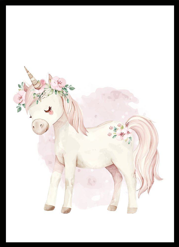 Poster Fairy unicorn