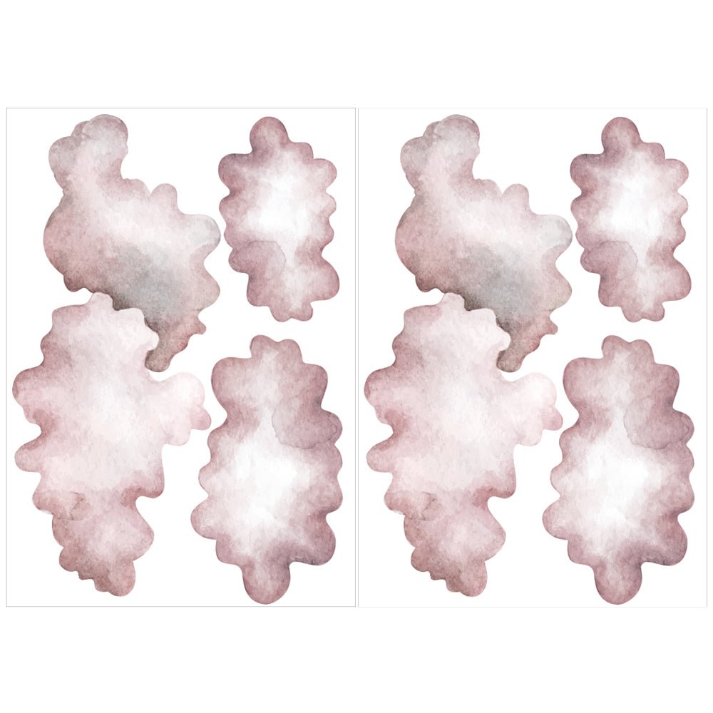 Väggdekor Moln rosa - Dekortorget