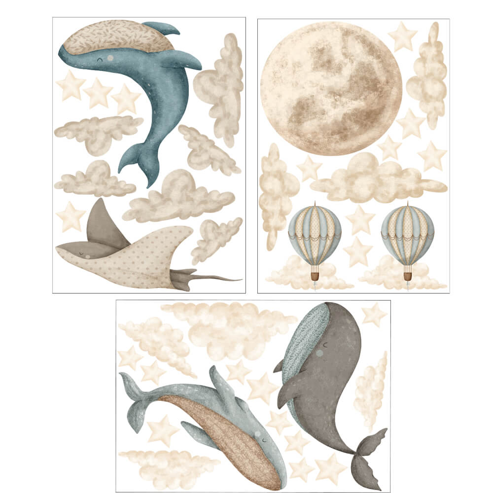 Väggdekor In the sky - Dekortorget