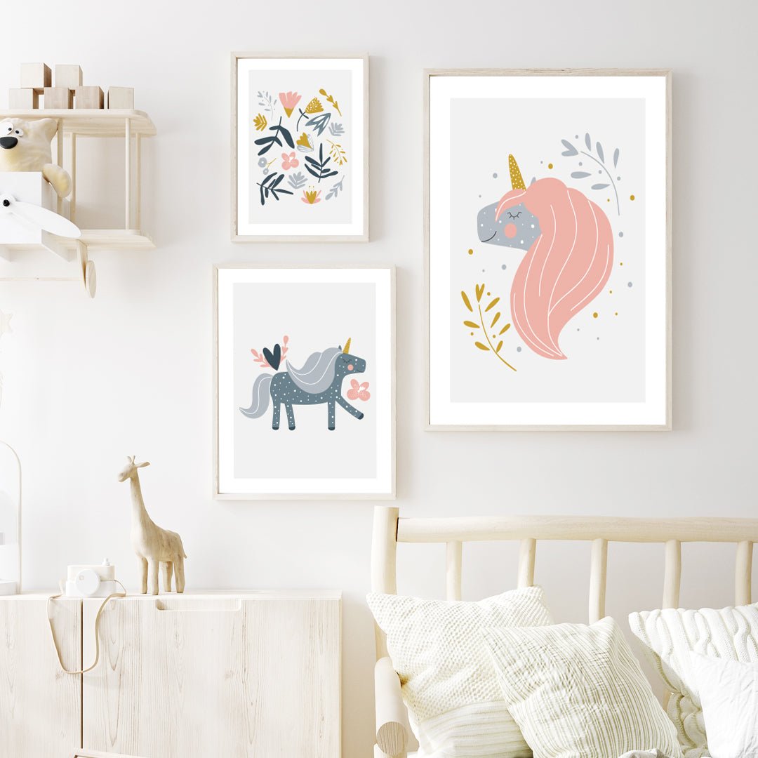 Poster Unicorn 2 - Dekortorget