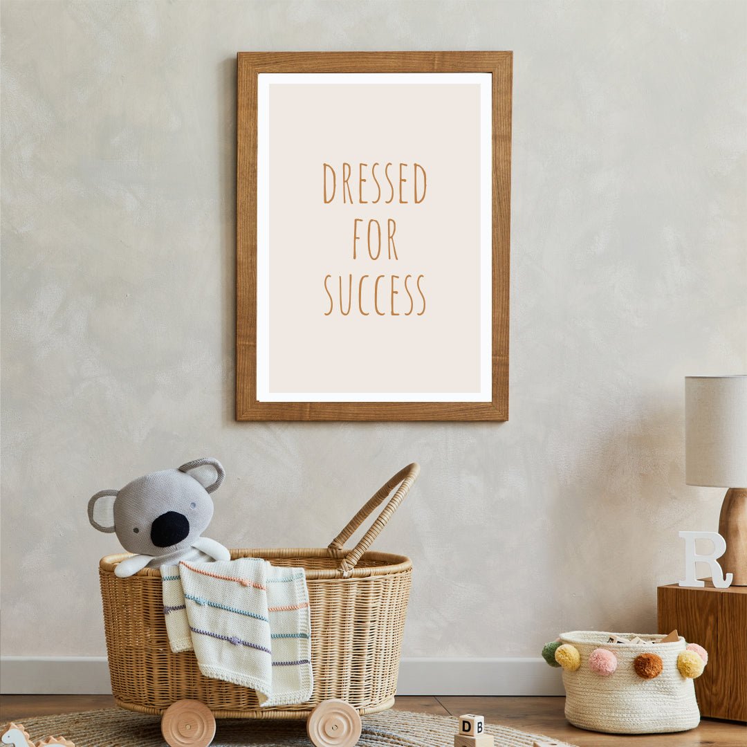 Poster Dressed for success - Dekortorget