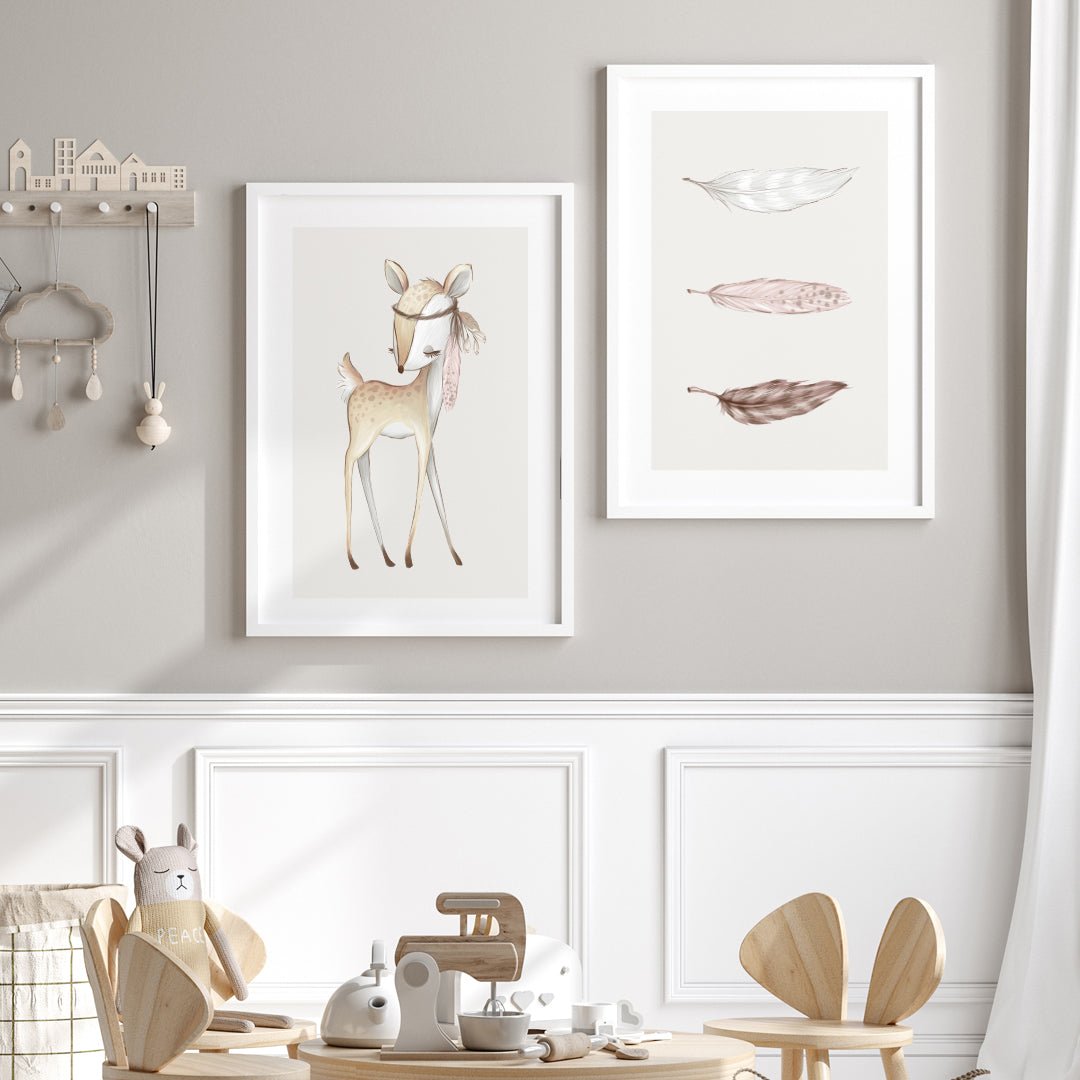 Poster Feathers - Dekortorget