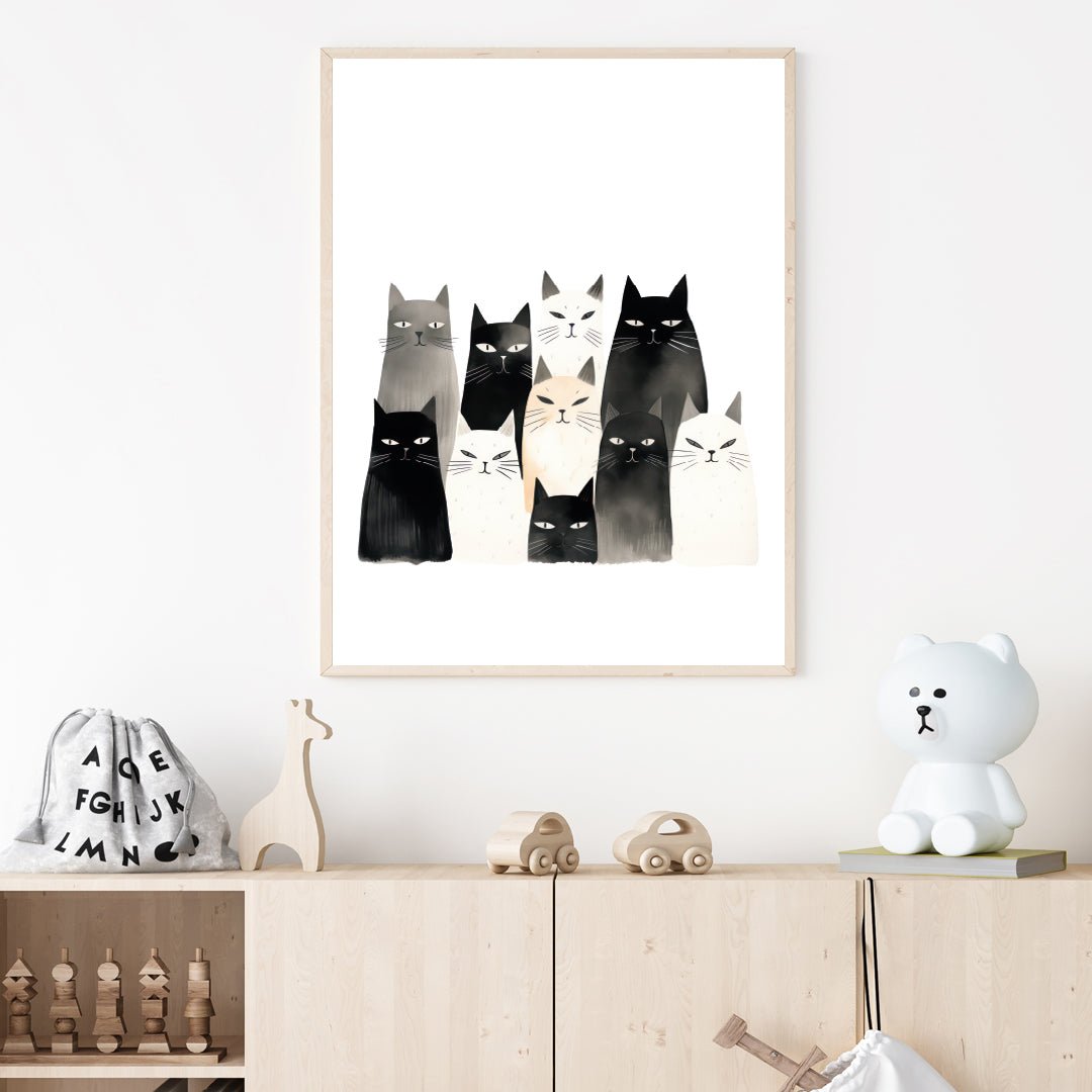 Poster katter - Dekortorget