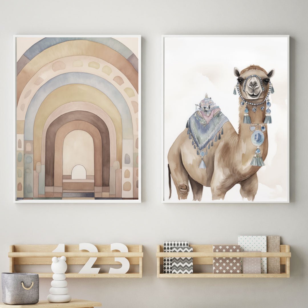 Poster kamel - Dekortorget