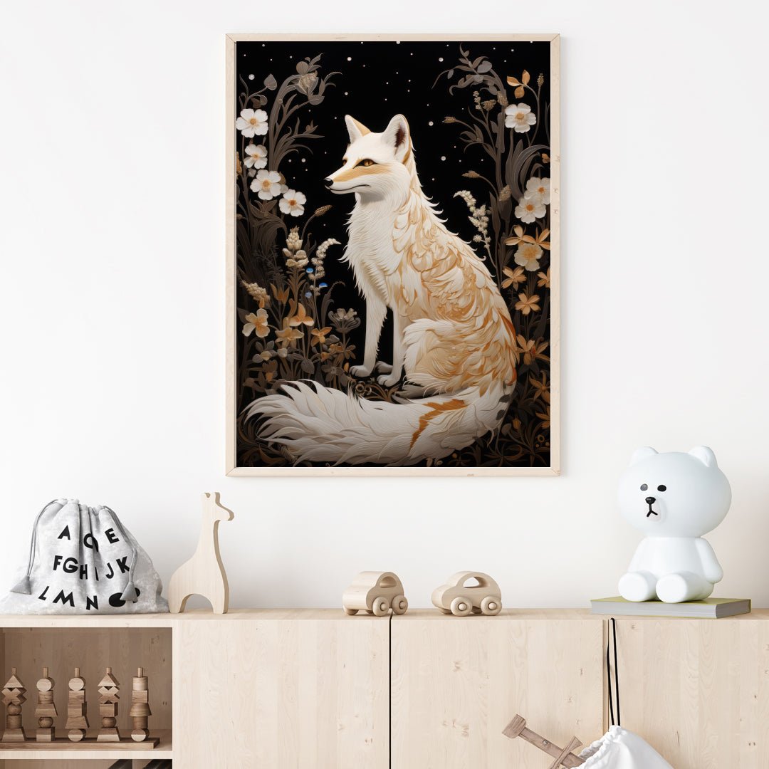 Poster räv 1 - Dekortorget