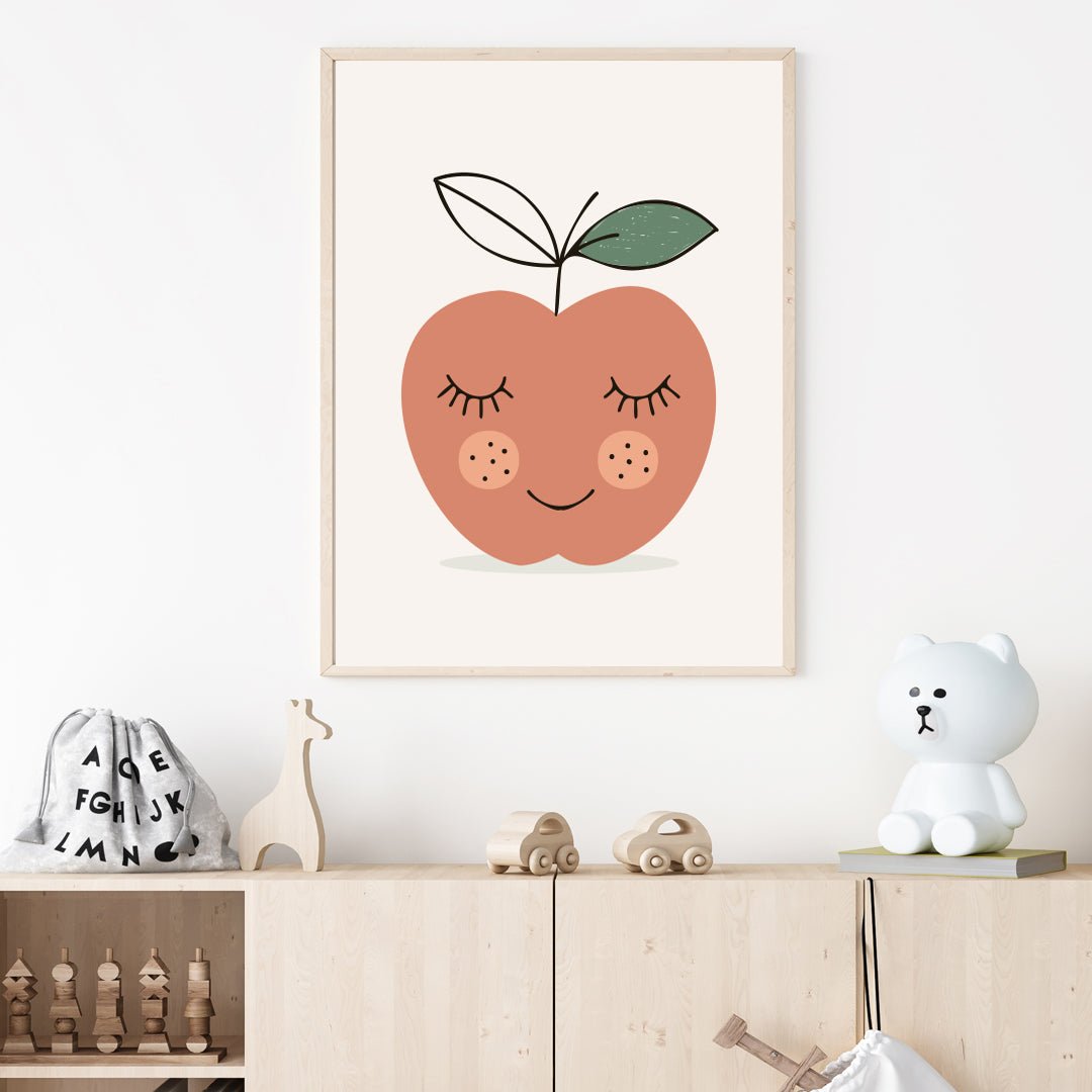 Poster äpple - Dekortorget