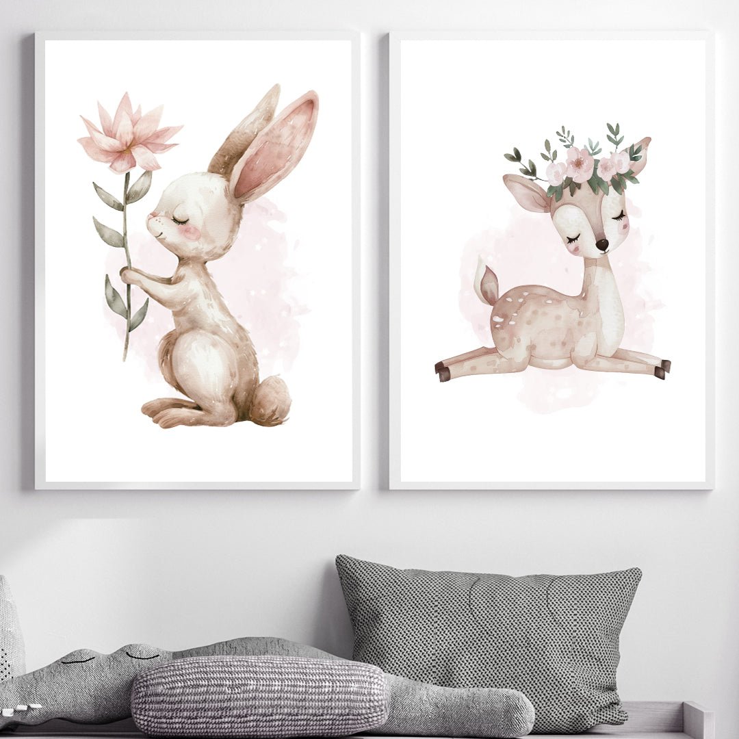 Poster Fairy rabbit - Dekortorget