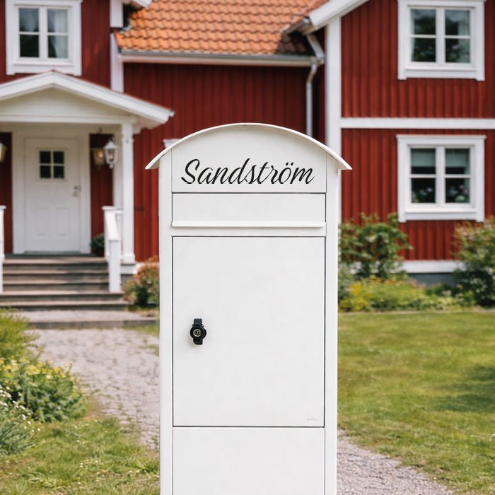 Text till brevlåda - 1 rad - Dekortorget