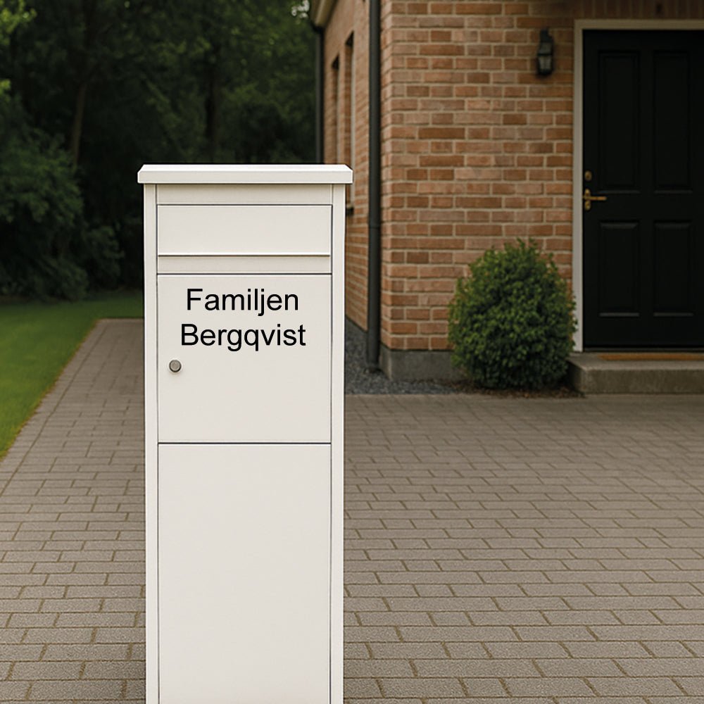 Text till brevlåda - 2 rader - Dekortorget