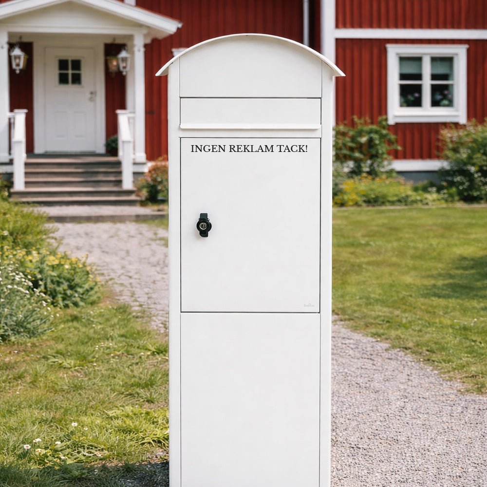 Text till brevlåda - ingen reklam tack 1 - Dekortorget