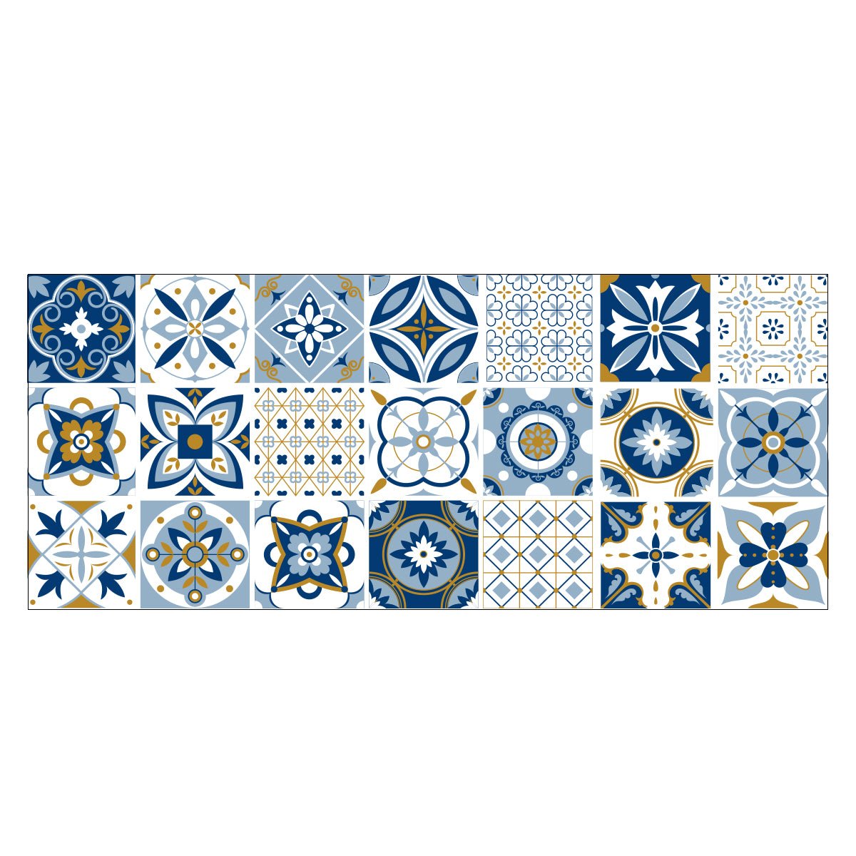 Dekorfolie marockansk kakelmönstrad - Dekortorget