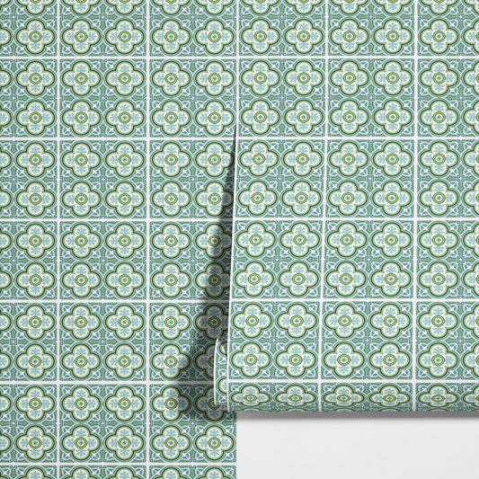 Dekorfolie kakelmönster marockansk retro - Dekortorget