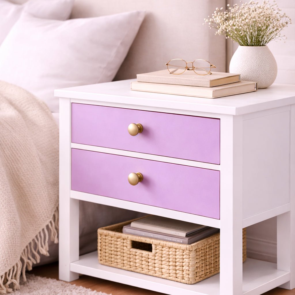 Dekorfolie enfärgad Lavendel - Dekortorget