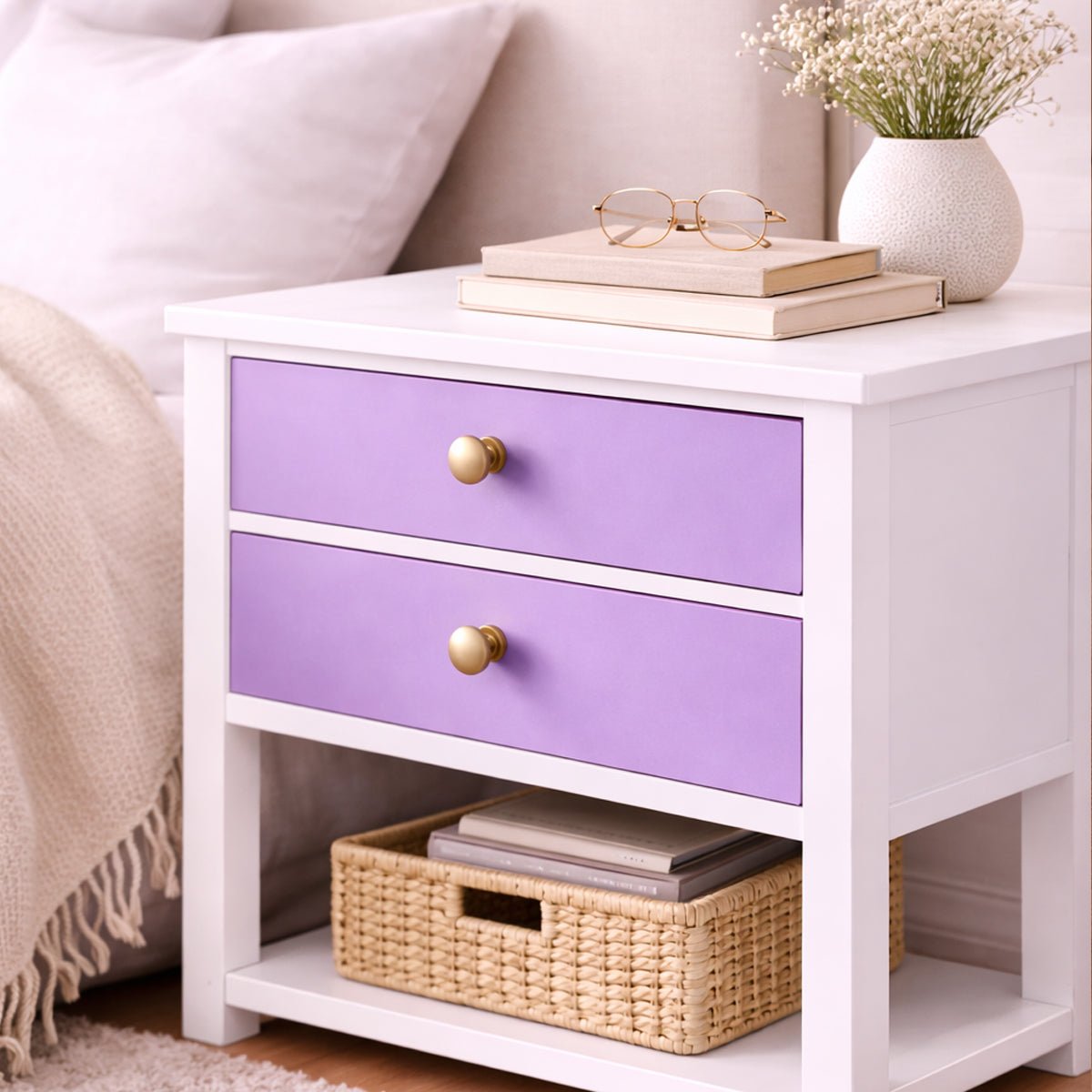 Dekorfolie enfärgad Lila - Dekortorget