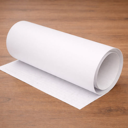 Dekorfolie enfärgad vit - Dekortorget