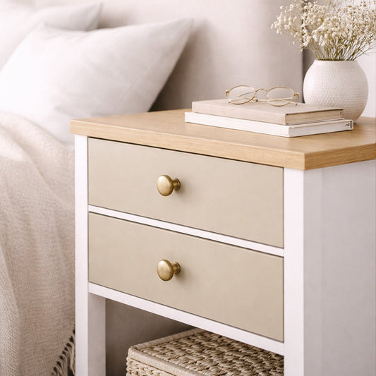 Dekorfolie enfärgad beige - Dekortorget