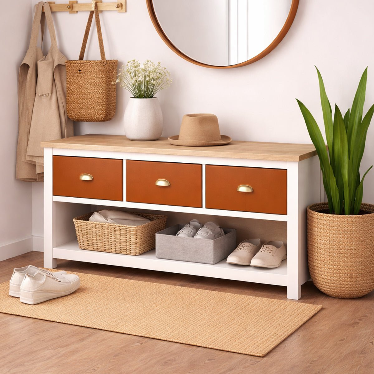 Dekorfolie enfärgad nötbrun - Dekortorget