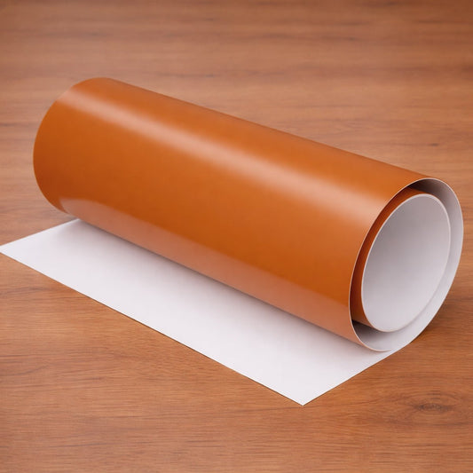 Dekorfolie enfärgad nötbrun - Dekortorget