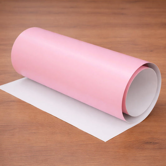 Dekorfolie enfärgad rosa - Dekortorget