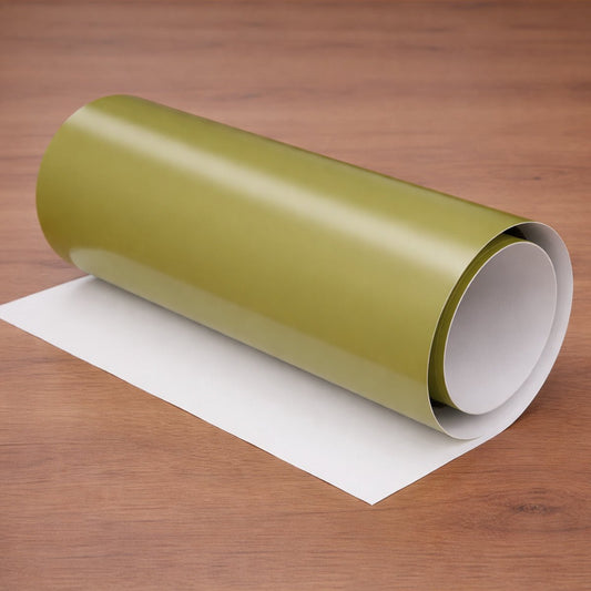 Dekorfolie enfärgad olivgrön - Dekortorget