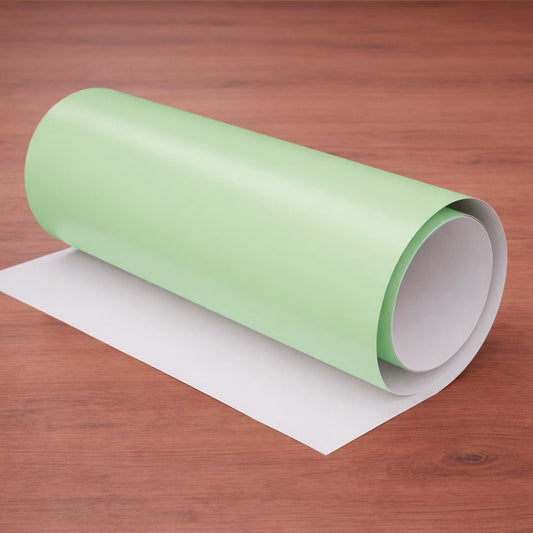 Dekorfolie enfärgad ljusgrön - Dekortorget