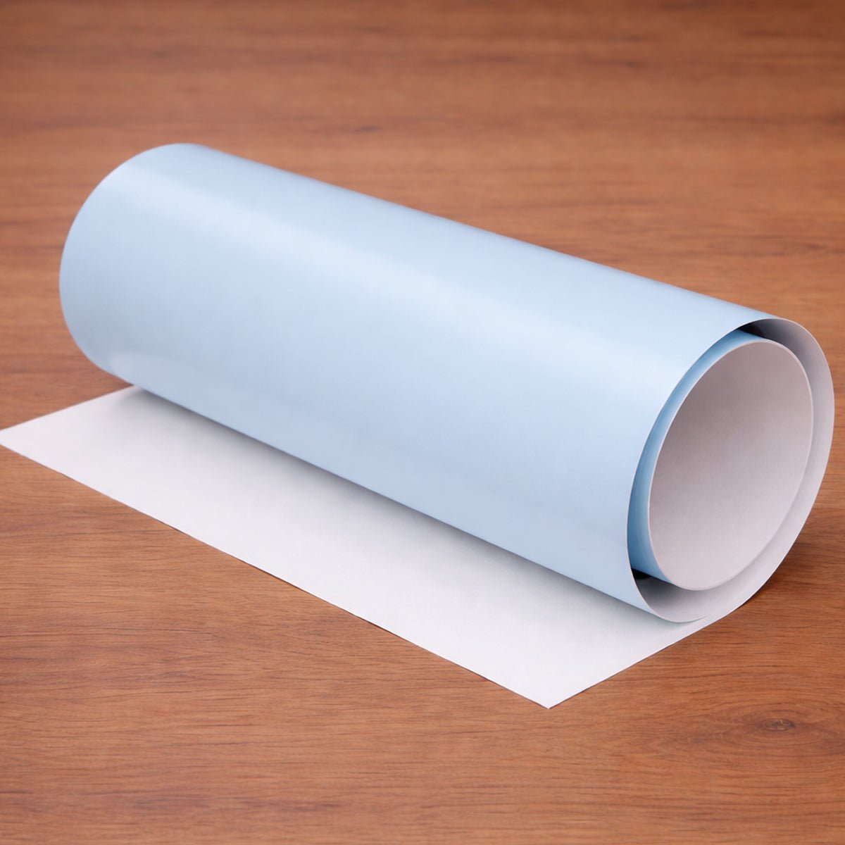 Dekorfolie enfärgad ljusblå - Dekortorget