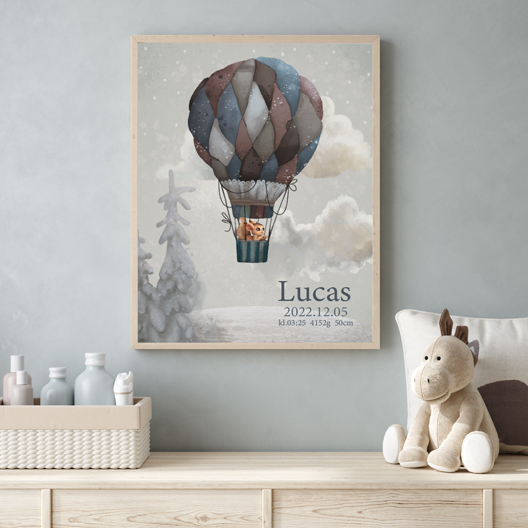 Namntavla Air balloon
