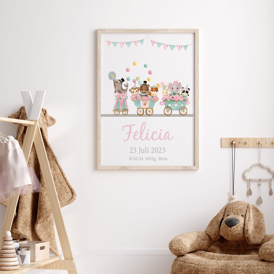 Namntavla Cirkuståg - Dekortorget