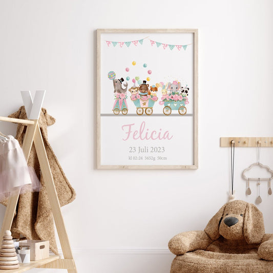 Namntavla Cirkuståg - Dekortorget