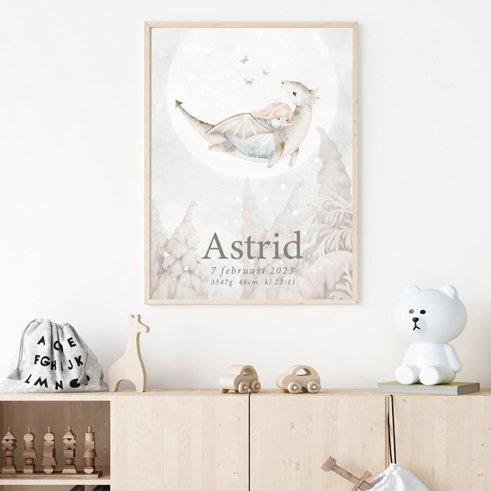 Namntavla Drake - Dekortorget