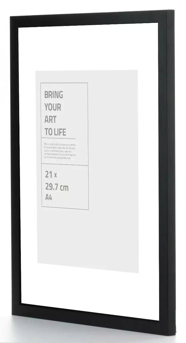 GALANT SVART med plexiglas 30x40 - Dekortorget