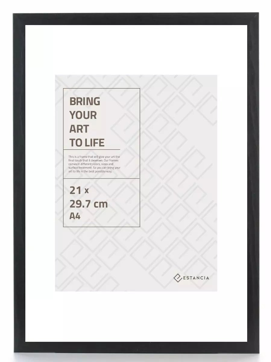 GALANT SVART med plexiglas 30x40 - Dekortorget