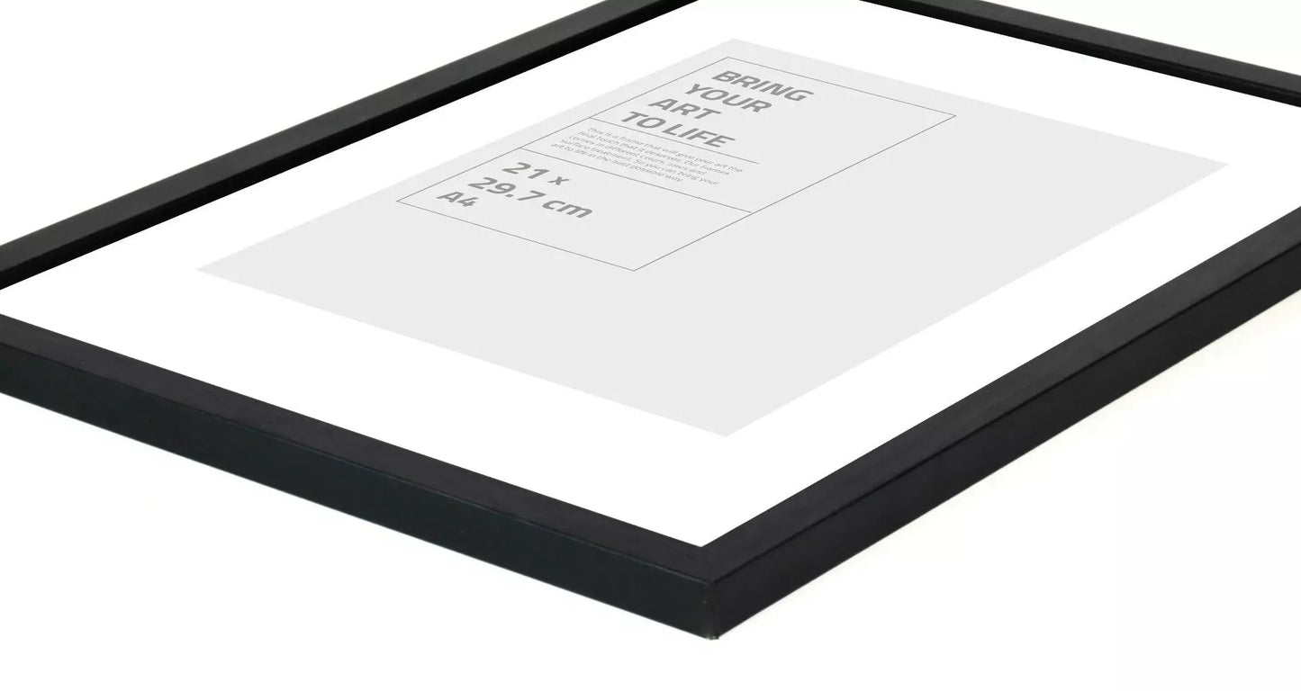 GALANT SVART med plexiglas 30x40 - Dekortorget