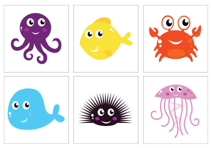 Kakeldekor blötdjur - Dekortorget