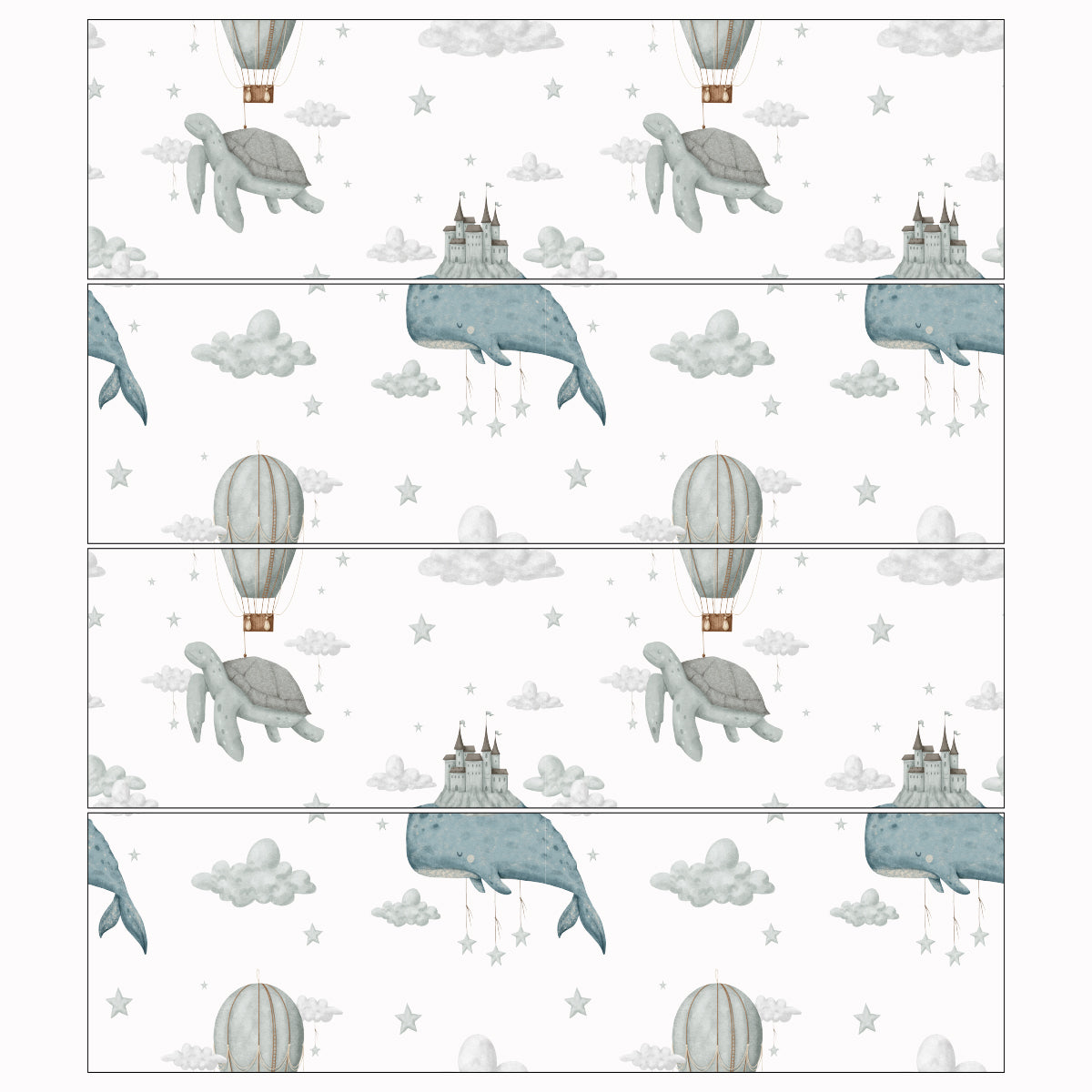 Dekorfolie till IKEA MALM –Luftballonger