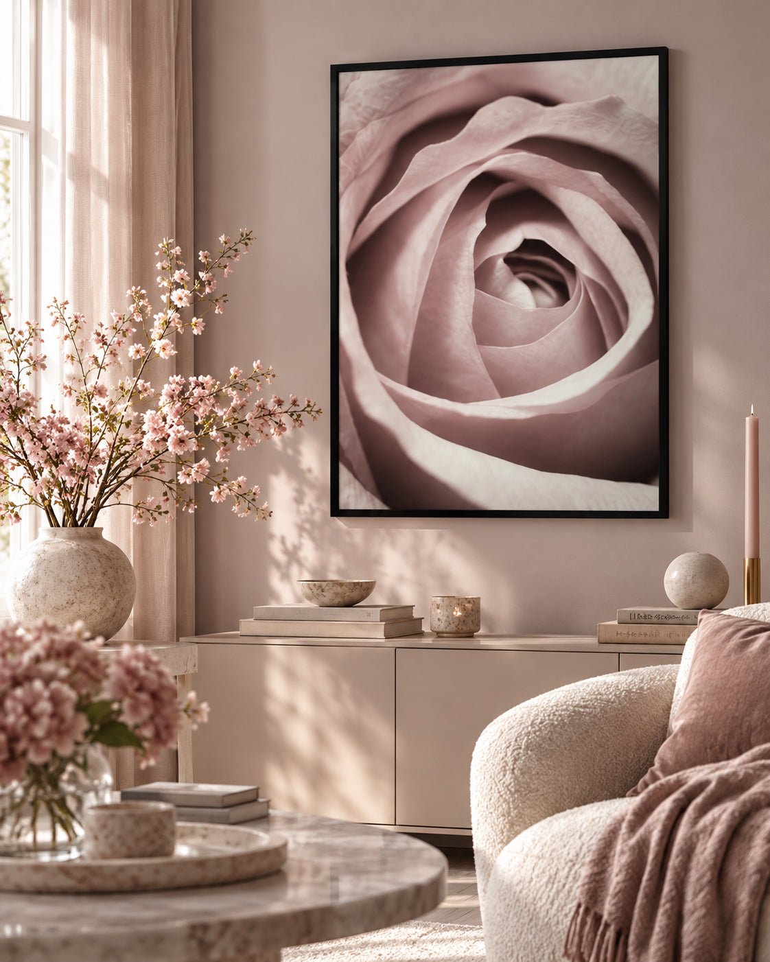Poster Ros rosa