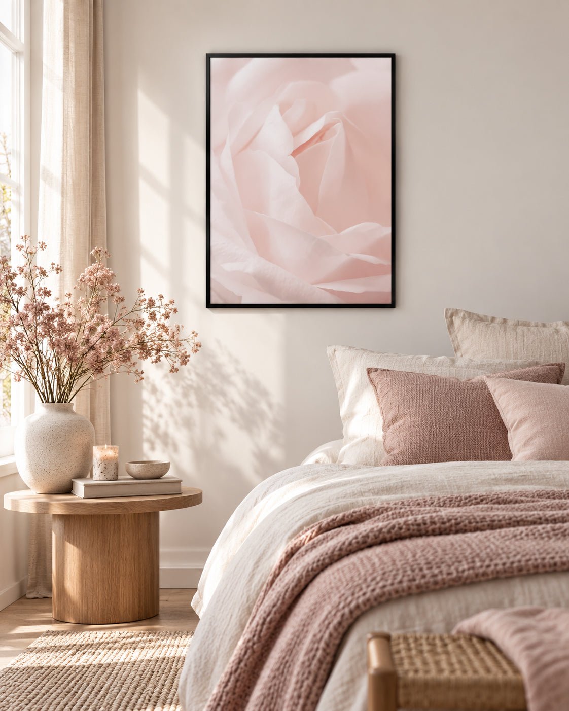 Poster Pink rose