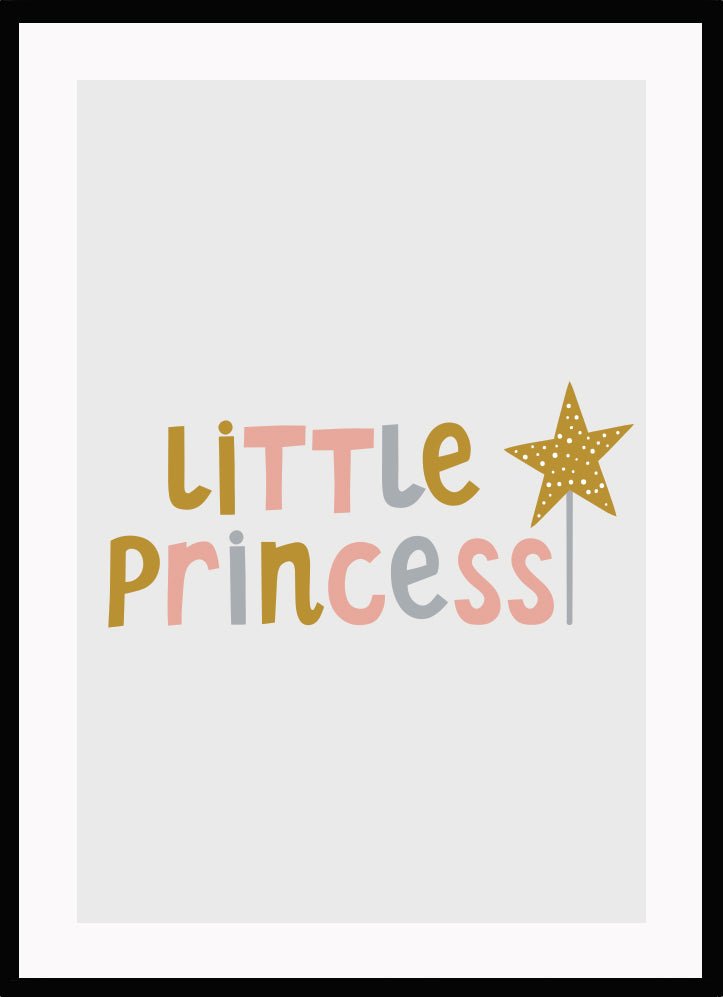 Poster Little princess - Dekortorget